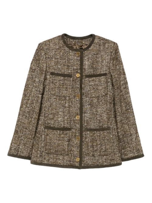 Tweed Jacket — Brown