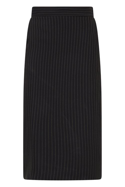 Slim Fit Pinstripe Dress