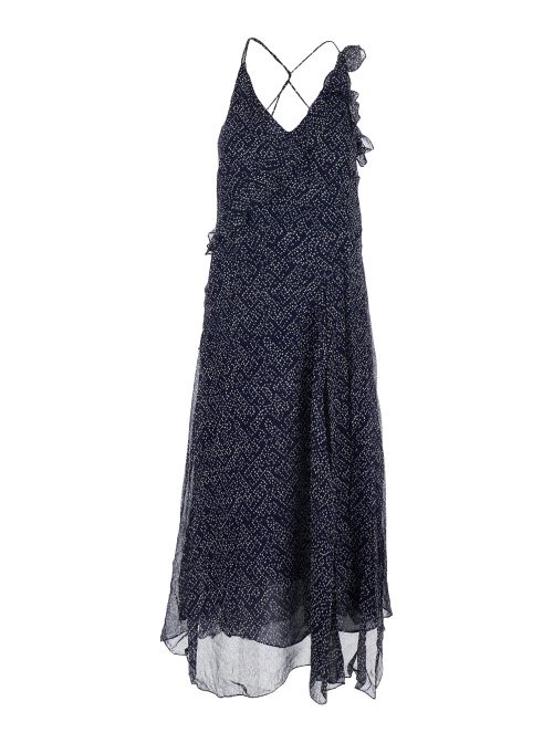 Luxie Dress — Navy