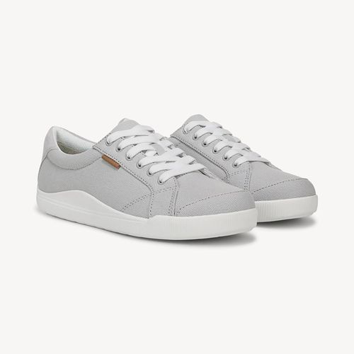 Women's Be Bright Sneaker Shoes Vapor Grey Fabric DRSCH Leather
