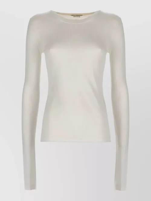 JW Anderson - ribbed crew neck long sleeve top