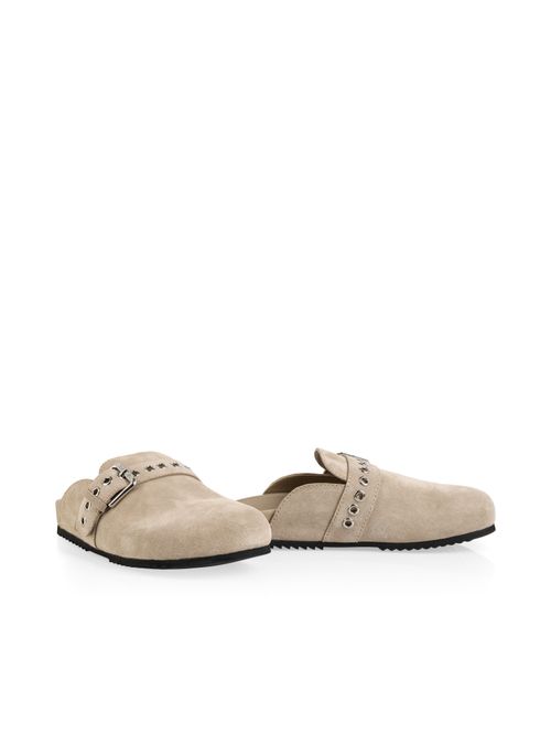 Marc Cain Leather slip-ons, white, 36 G