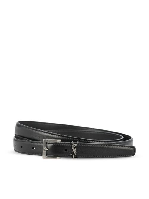 -Style YSL Leather Belt for Men