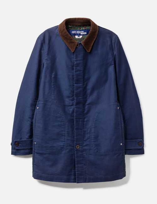 Comme Des Garçons Hervier Production Balmacaan Coat