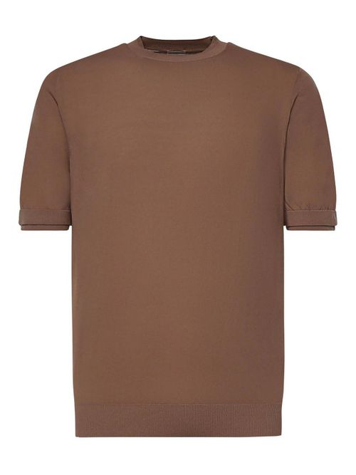Cotton Crew-Neck Jumper