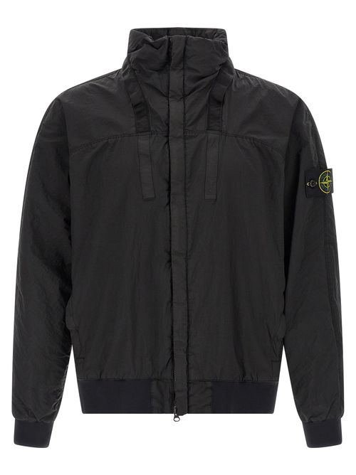 Nylon Metal Watro Bomber Jacket — Black