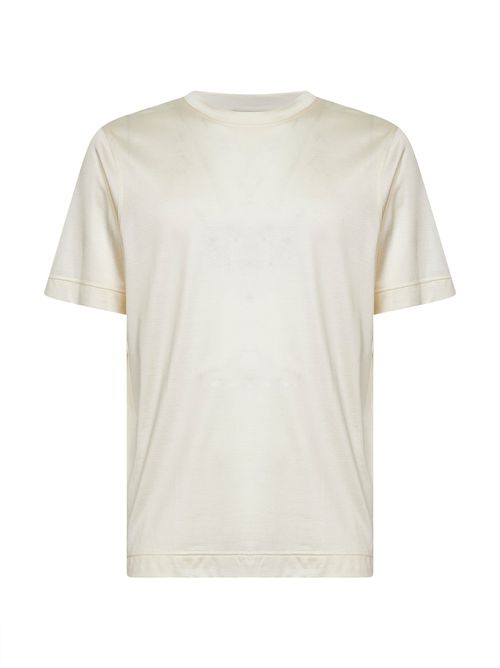 Silk Jersey T-Shirt — White