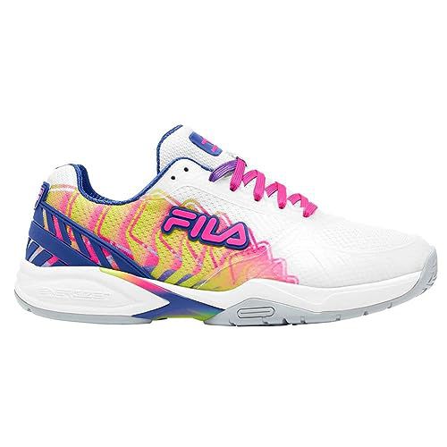 Fila Womens Volley Zone Pbf, Color: Wht/Kopk/Mblu