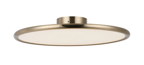 Champagne Gold LED Wall Sconce Ceiling Mount from the Piper Collection
