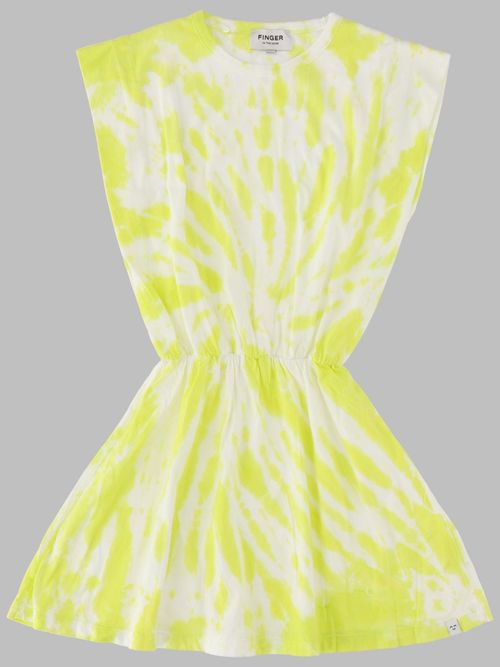 Finger In The Nose Billie Fluo Lime Tie & Dye - Sleeveless Dre