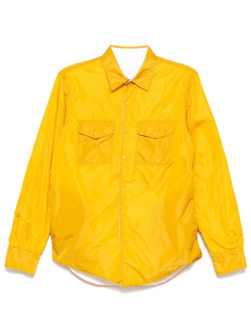 Water repellent reversible shirt - Yellow