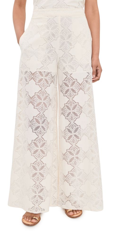 Ravi Pants Floral Medallion