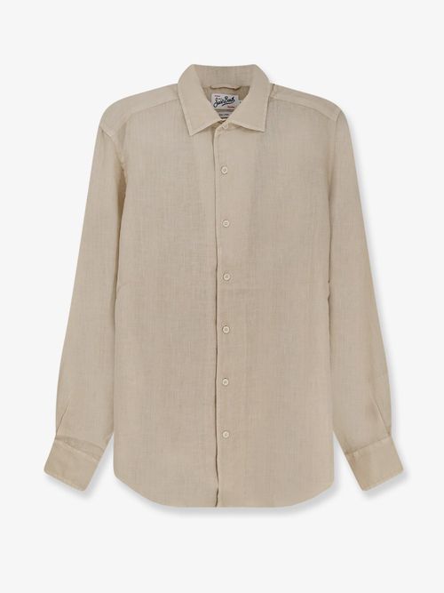 Linen Shirt — Beige