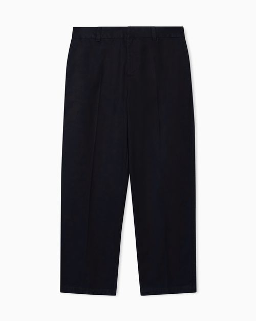 Classic Comfort Cotton Twill Trousers