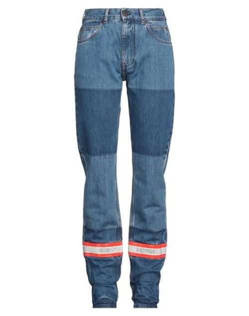 Woman Jeans Blue Size 26 Cotton, PVC