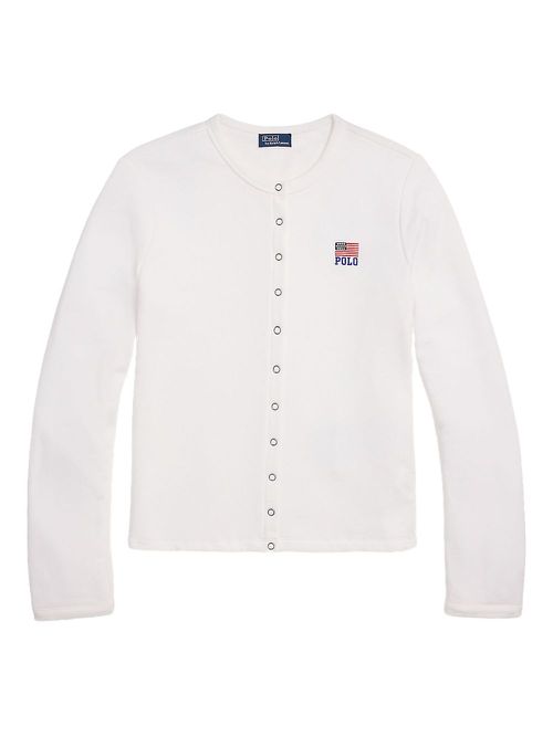 Button-up cardigan - White