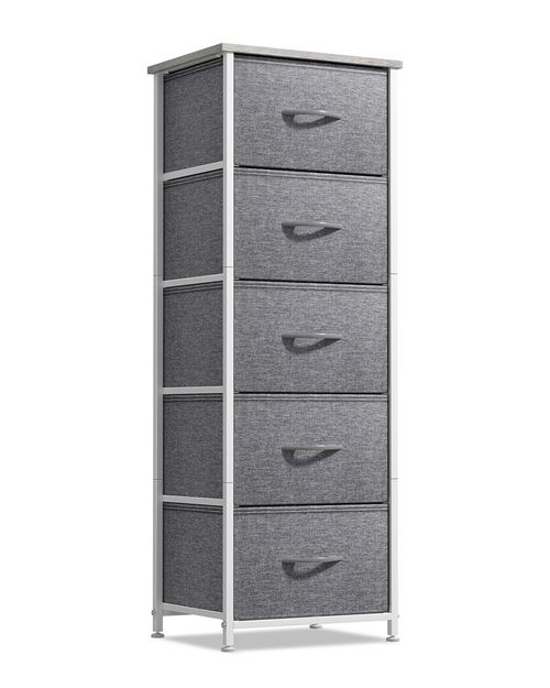 5-Drawer Tower Nightstand
