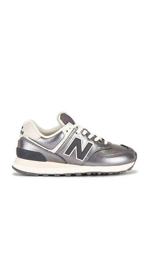 New Balance 574 Sneaker in Metallic Silver. - 8.5 also , 6