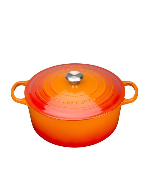 Cast Iron Round Casserole Dish