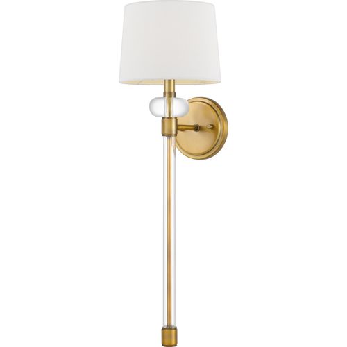 Quoizel Barbour 27" Wall Sconce in Weathered Bra