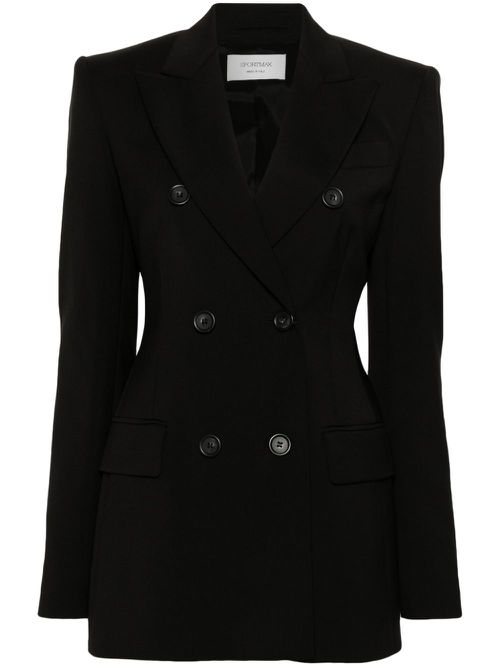 Adamo double-breasted blazer - Black