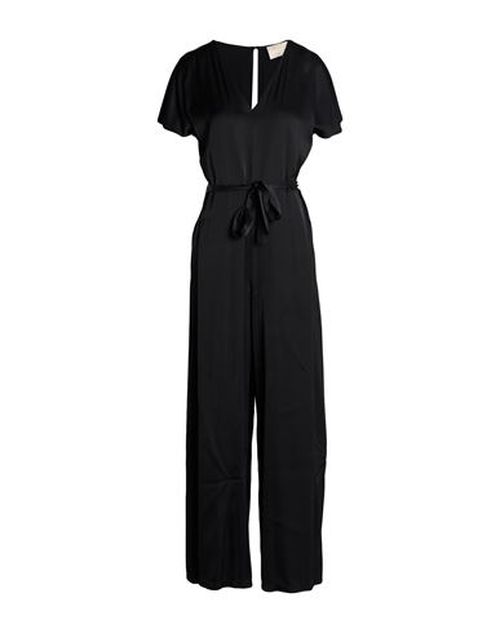 Woman Jumpsuit Black Size 6 Viscose