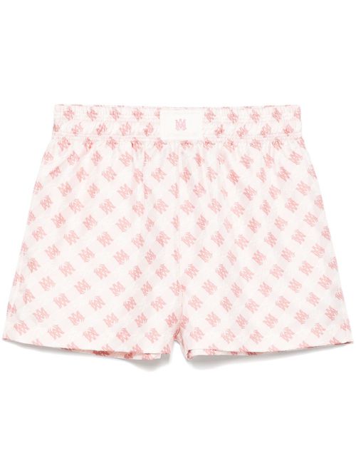 MA logo-print shorts - Pink
