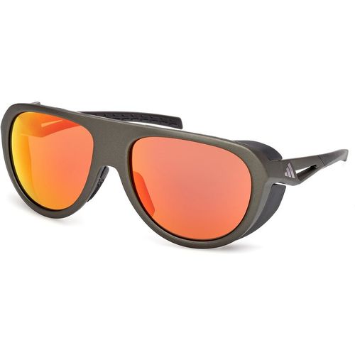 Adidas Sport Unisex Adidas Sport SP0110 97L Gafas de sol Inyectado Verde roviex Piloto Norma