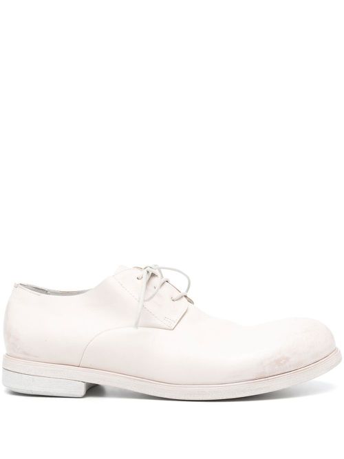 Leather Derby shoes - White