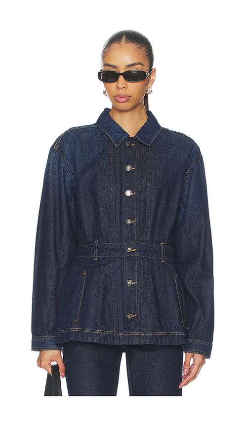 Favorite Daughter The Jade Jacket in Blue. L. Also in M