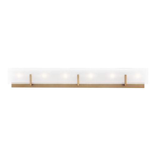 Syll 6-Light Bathroom Vanity Light in Satin Bra
