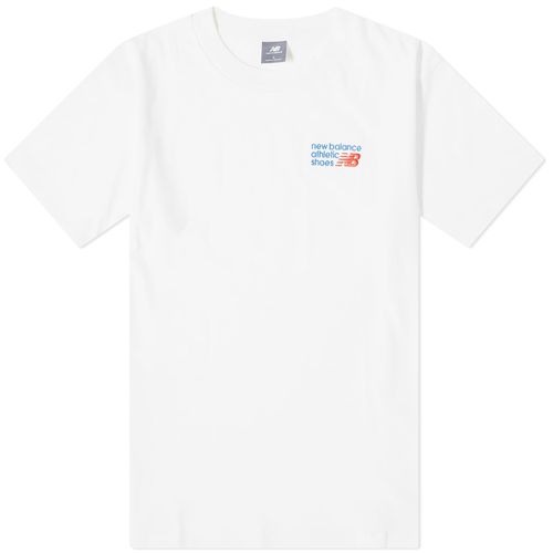Men's NB Athletics Premium Logo Relaxed T-Shirt in Sea Salt