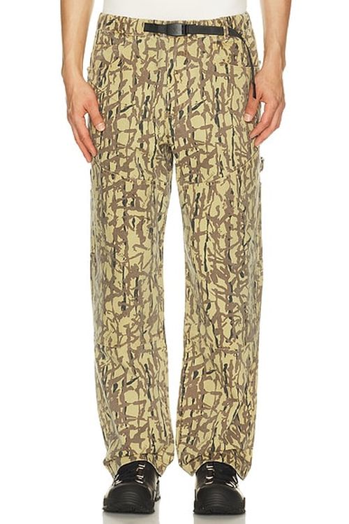 Gramicci Taos Canvas Pant in Khaki Reed - Brown. M also in L, S, XL/1X