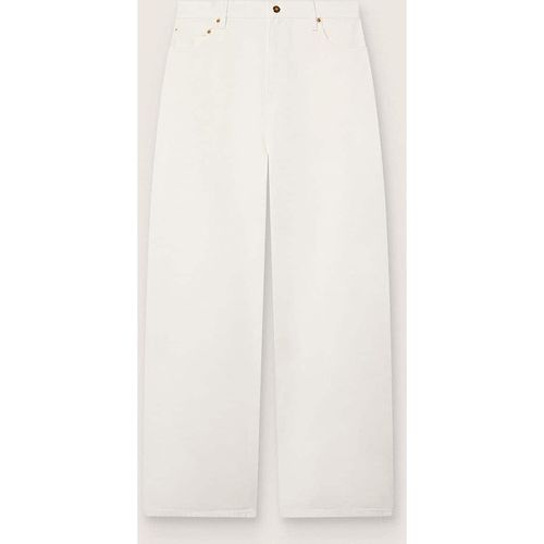 Golden Goose - Golden Women’s Boyfriend Jeans In Optical White Bull Denim, Woman