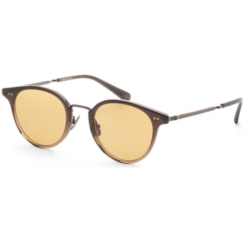 Unisex 46 mm Brown Sunglasses