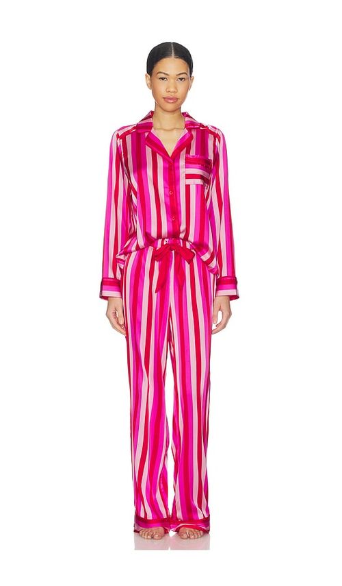 BEACH RIOT Livy & Connie PJ Set in Pink. - M also in L, S