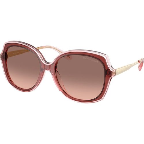 Michael Kors Vrouw Michael Kors MK2273U CANARY ISLANDS 391313 Zonnebrillen Geïnjecteerd Bruin Bruin Kwadraat Normaa