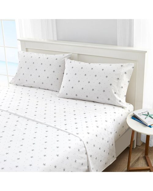Star Spangled Coastal Cotton Percale Sheet Set