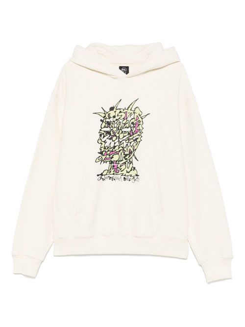 Scrambled Head hoodie - Neutrals