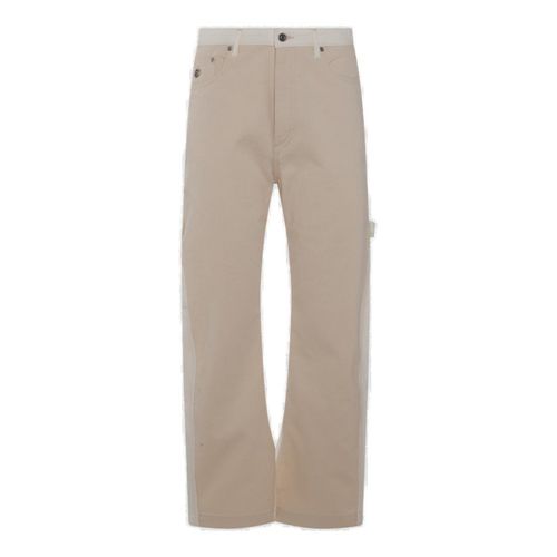 High-waist Straight-leg Jeans