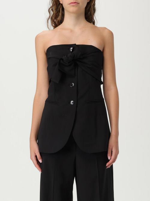 Top Woman color Black