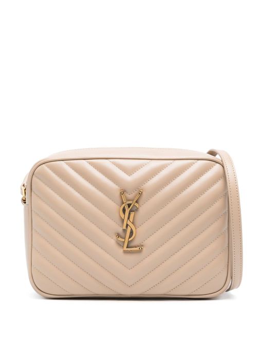 Lou quilted crossbody bag - Neutrals