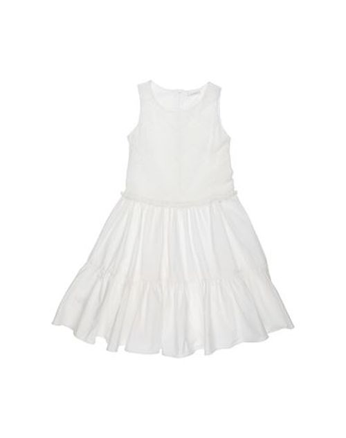 L:ú L:ú By Miss Grant Kid Girl Kids' dress Ivory Size 10 Cotton, Polyamide