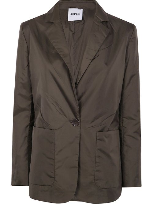 Peak lapels blazer - Green