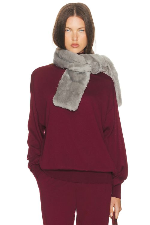 Helsa Madeira Oversized Turtleneck in Oxblood - Burgundy. M also in XXS, XS, S