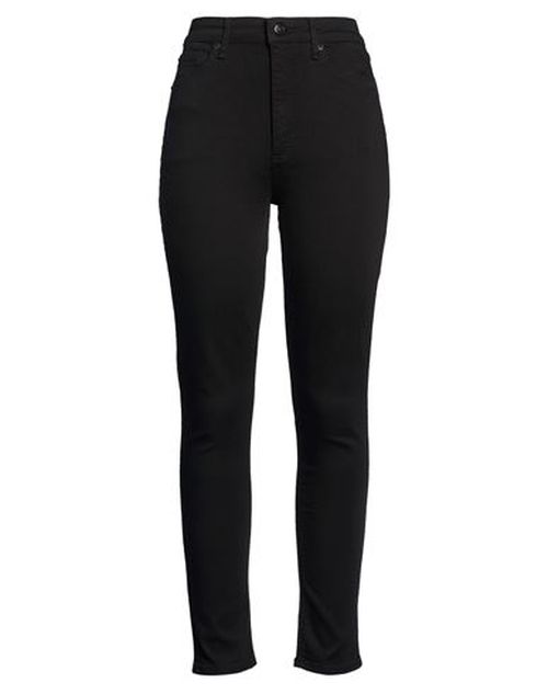 Woman Jeans Black Size 28 Viscose, Cotton, Tencel, Polyester, Elastane