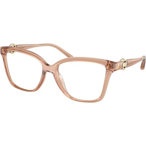 Michael Kors Mujer Michael Kors MK4180U KOBE 4051 Monturas ópticas Inyectado Marrón Transparente Cuadrada Norma