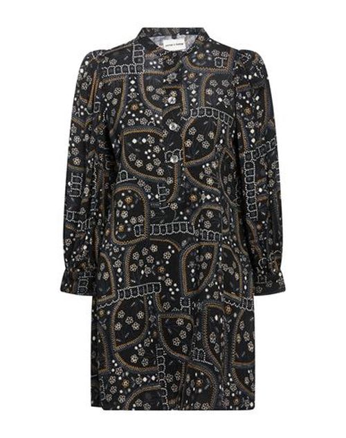 Woman Mini dress Black Size 4 Wool