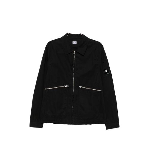 C. p. Company Micro -Reps Lens-detail Zip-up Shirt Jacket