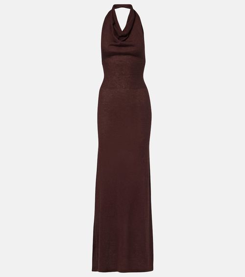 Reed halterneck maxi dress